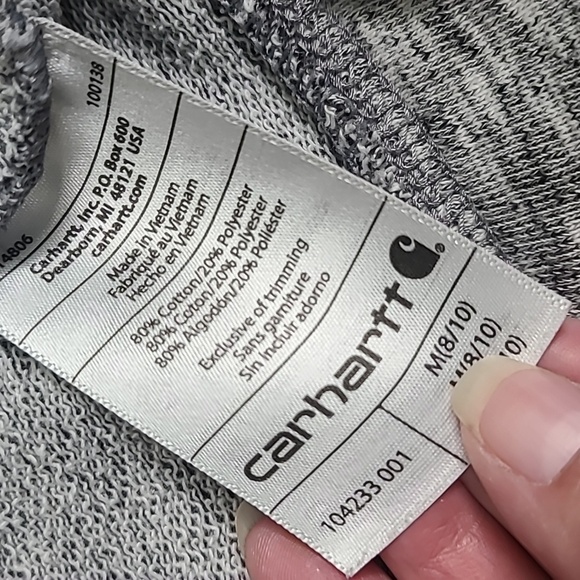 Carhartt Zip-up Sweatshirt Jacket - Picture 7 of 7